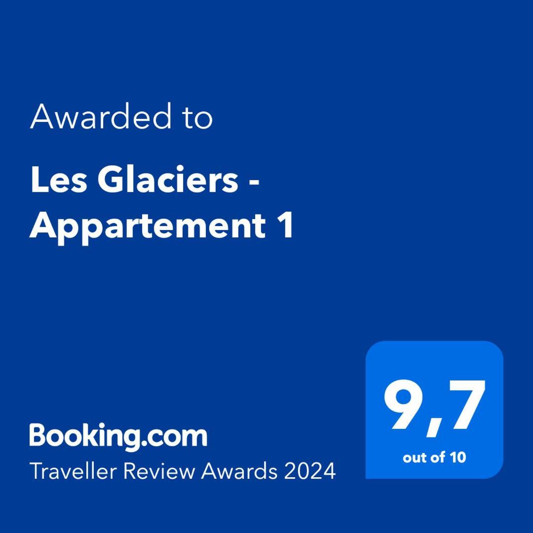Les Glaciers - Appartement 1 Chamonix Exteriér fotografie